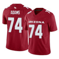 Rebec A.Cardinals #74 Isaiah Adams Player Cardinal Vapor F.U.S.E. Limited Home Game Stitched Jerseys