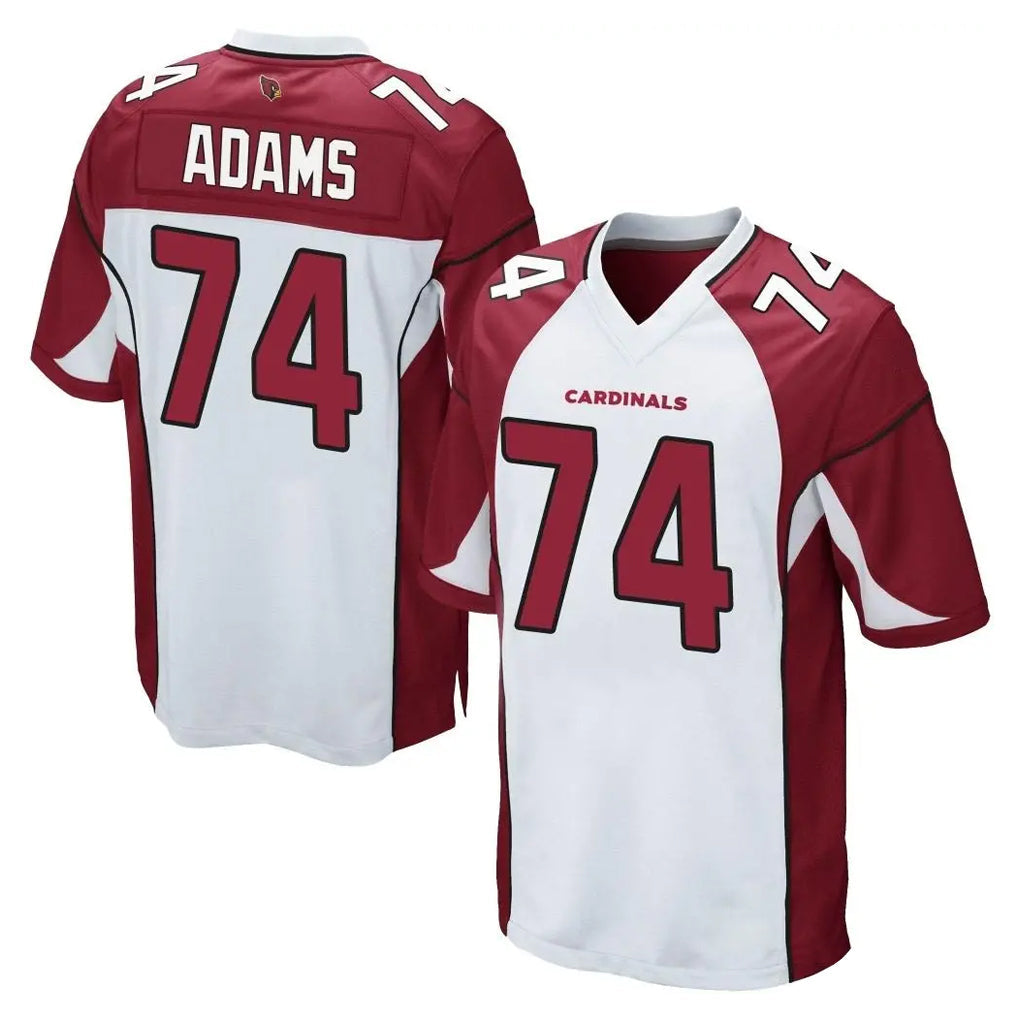 Rebec A.Cardinals #74 Isaiah Adams Player White Cardinal Home Game Stitched Jerseys