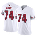 Rebec A.Cardinals #74 Isaiah Adams Player White Vapor F.U.S.E. Limited Home Game Stitched Jerseys