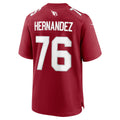 Rebec A.Cardinals #76 Will Hernandez Cardinal Team Game Jersey