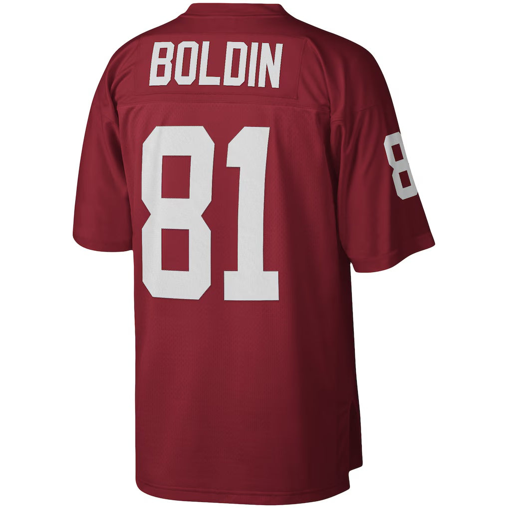 Rebec A.Cardinals #81 Anquan Boldin Mitchell & Ness Cardinal Legacy Replica Jersey