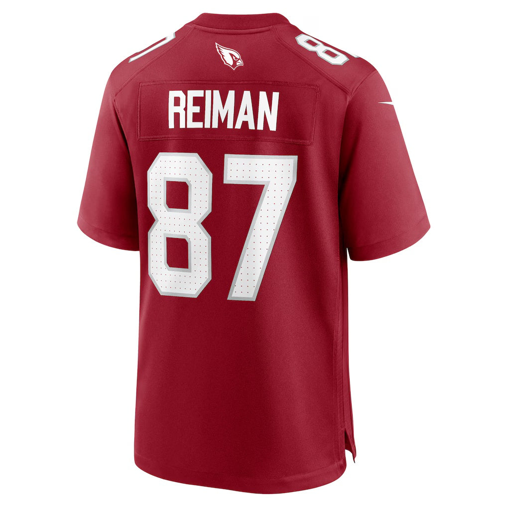 Rebec A.Cardinals #87 Tip Reiman Cardinal Team Game Jersey