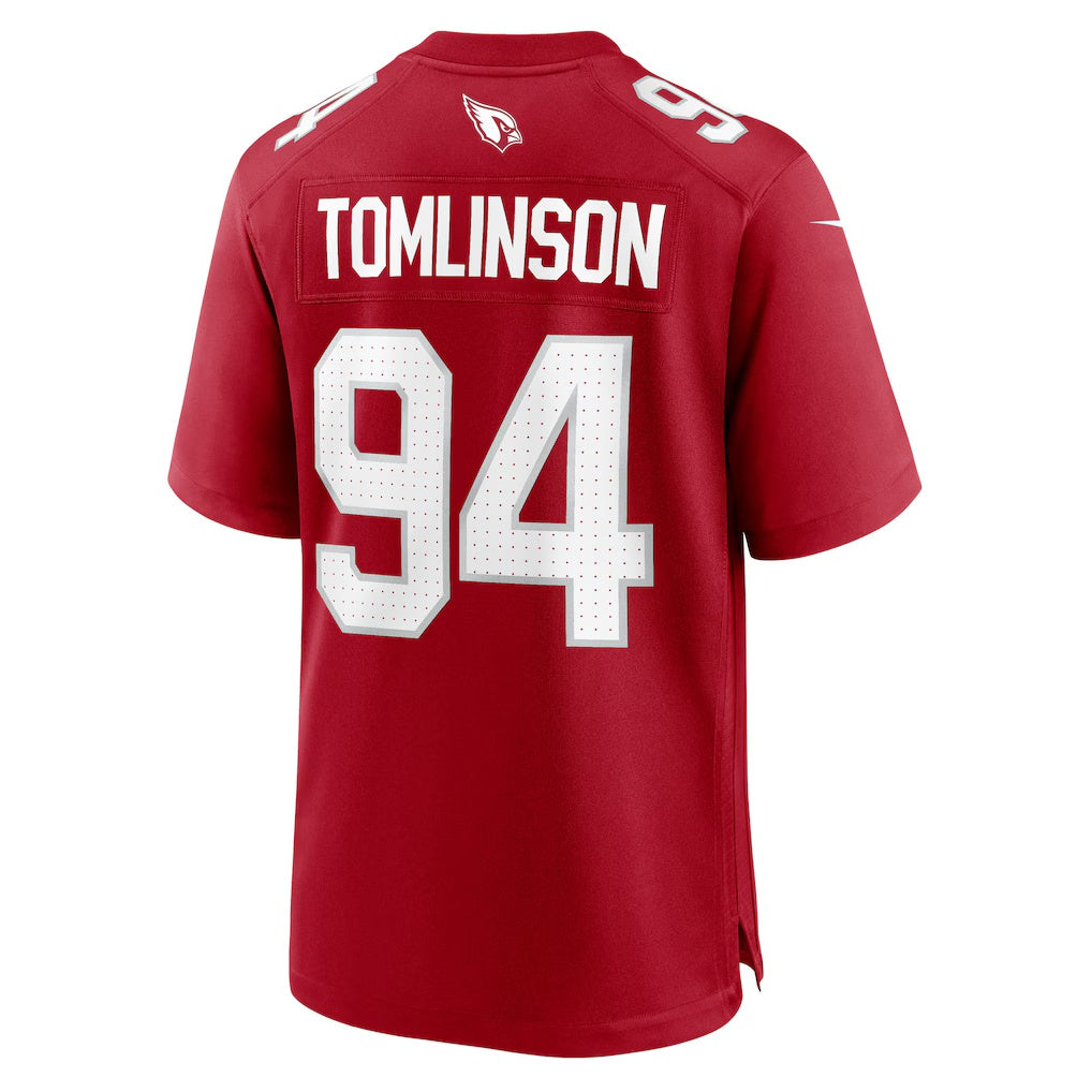 Rebec A.Cardinals #94 Dalvin Tomlinson Cardinal Team Game Jersey