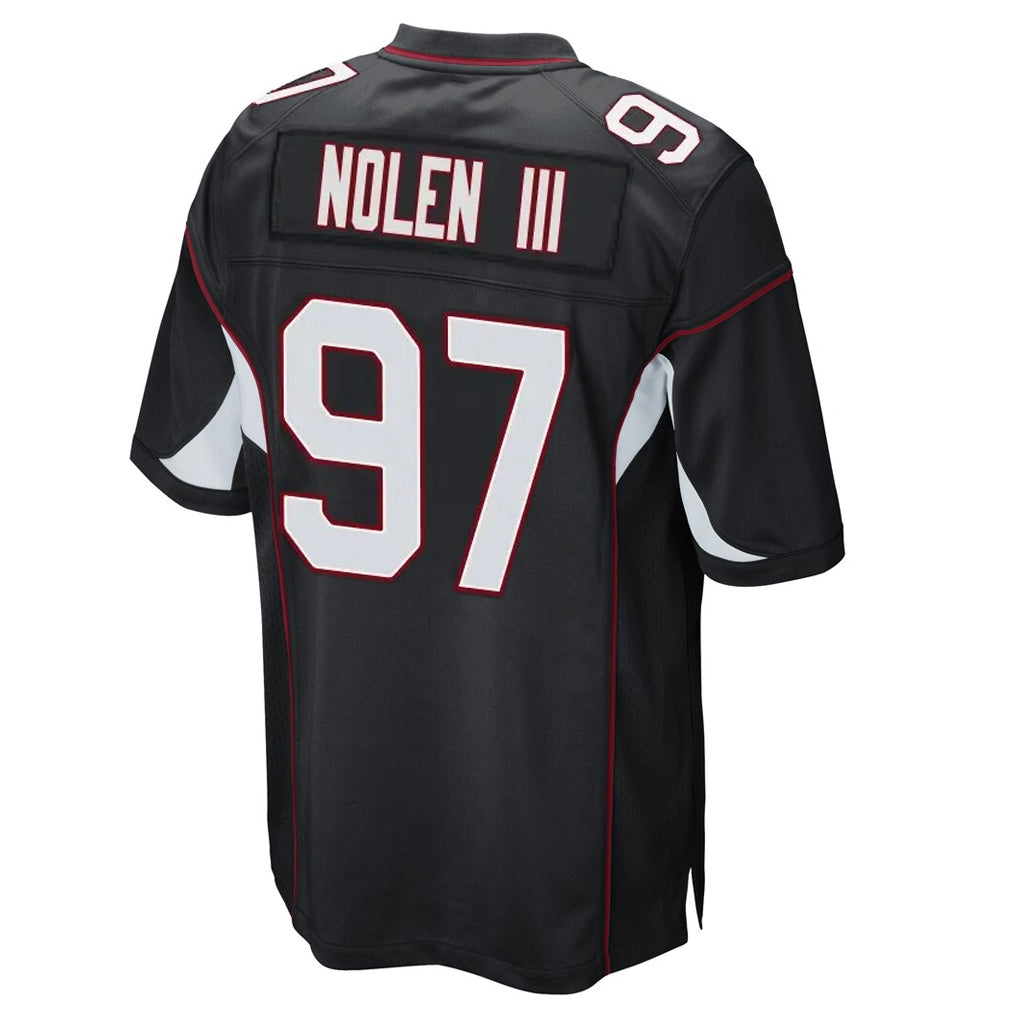 Rebec A.Cardinals #97 Walter Nolen III Player Black Home Game Stitched Jerseys