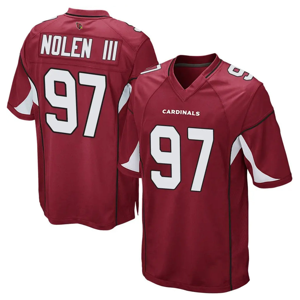 Rebec A.Cardinals #97 Walter Nolen III Player Cardinal Home Game Stitched Jerseys