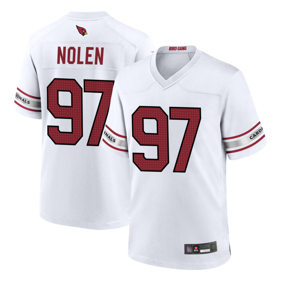 Rebec A.Cardinals #97 Walter Nolen III Player White Game Stitched Jerseys