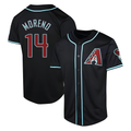 Rebec A.Diamondbacks #14 Gabriel Moreno Player Black Limited Alternate Stitched Jerseys