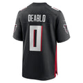 Rebec A.Falcons #0 Divine Deablo Black Team Game Jersey