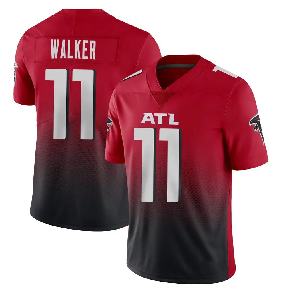 Rebec A.Falcons #11 Jalon Walker Player Red Vapor Untouchable Limited Home Game Stitched Jerseys