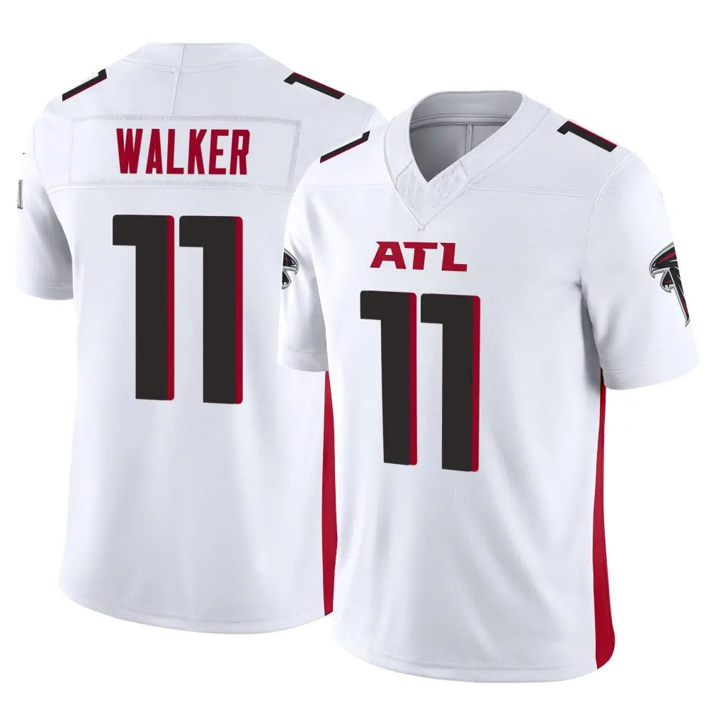 Rebec A.Falcons #11 Jalon Walker Player White Vapor F.U.S.E. Limited Stitched Jerseys