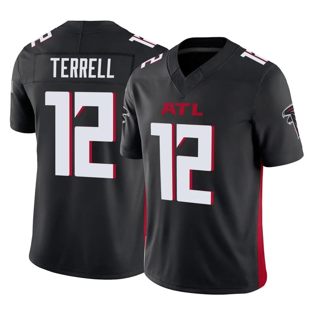 Rebec A.Falcons #12 Avieon Terrell Player Black Alternate Vapor F.U.S.E. Limited Stitched Jerseys