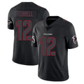 Rebec A.Falcons #12 Avieon Terrell Player Black Impact Limited Game Stitched Jerseys