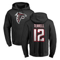 Rebec A.Falcons #12 Avieon Terrell Player Black Salute to Service Hoodies Stitched Jerseys
