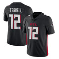 Rebec A.Falcons #12 Avieon Terrell Player Black Vapor Untouchable Limited Home Game Stitched Jerseys