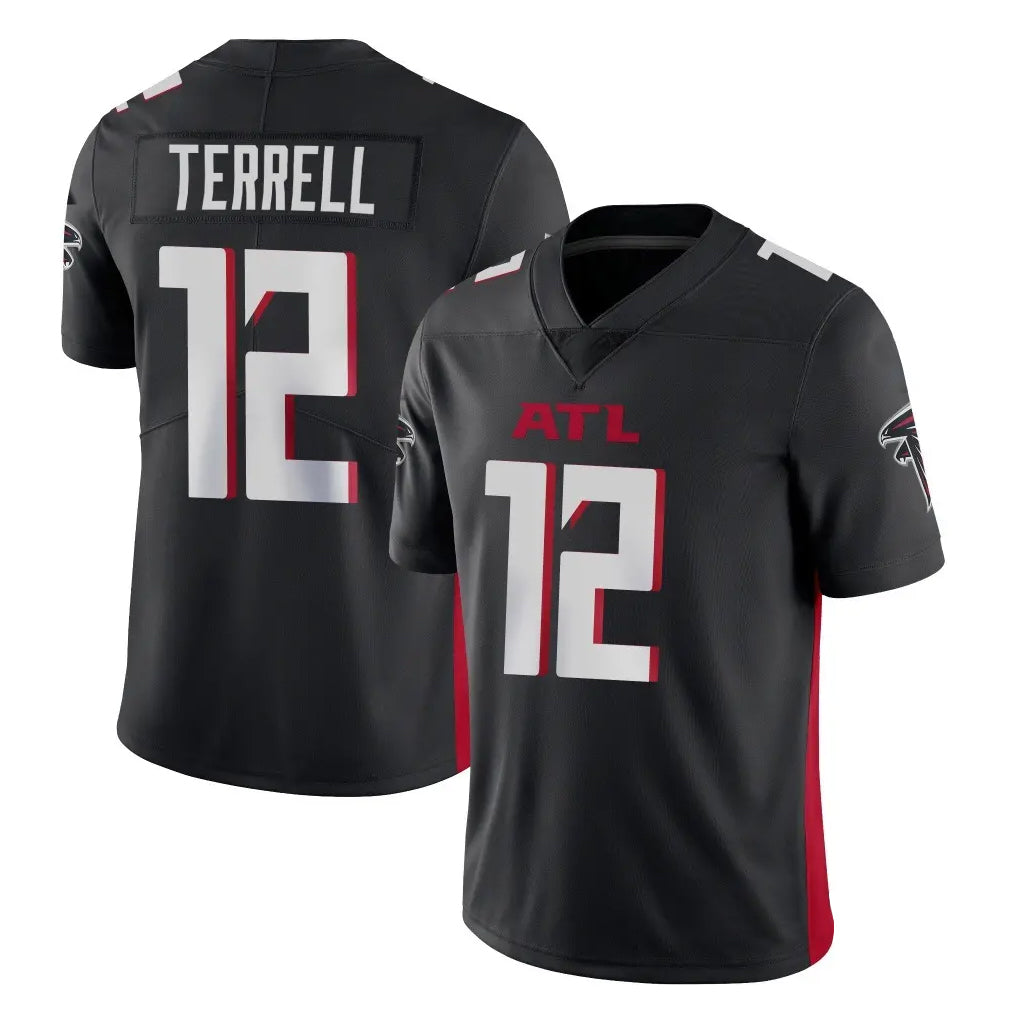 Rebec A.Falcons #12 Avieon Terrell Player Black Vapor Untouchable Limited Home Game Stitched Jerseys
