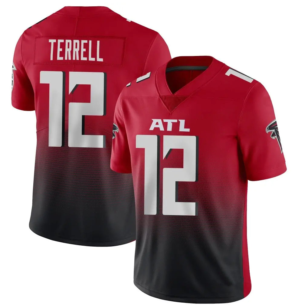 Rebec A.Falcons #12 Avieon Terrell Player Red Vapor Untouchable Limited Home Game Stitched Jerseys