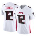 Rebec A.Falcons #12 Avieon Terrell Player White Vapor F.U.S.E. Limited Stitched Jerseys