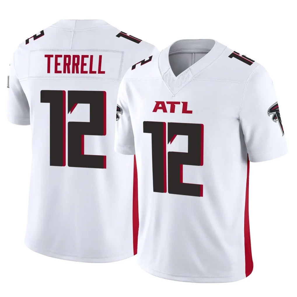 Rebec A.Falcons #12 Avieon Terrell Player White Vapor F.U.S.E. Limited Stitched Jerseys