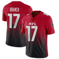 Rebec A.Falcons #17 Zachariah Branch Player Red Vapor Untouchable Limited Home Game Stitched Jerseys