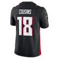 Rebec A.Falcons #18 Kirk Cousins Black Vapor F.U.S.E. Limited Jersey