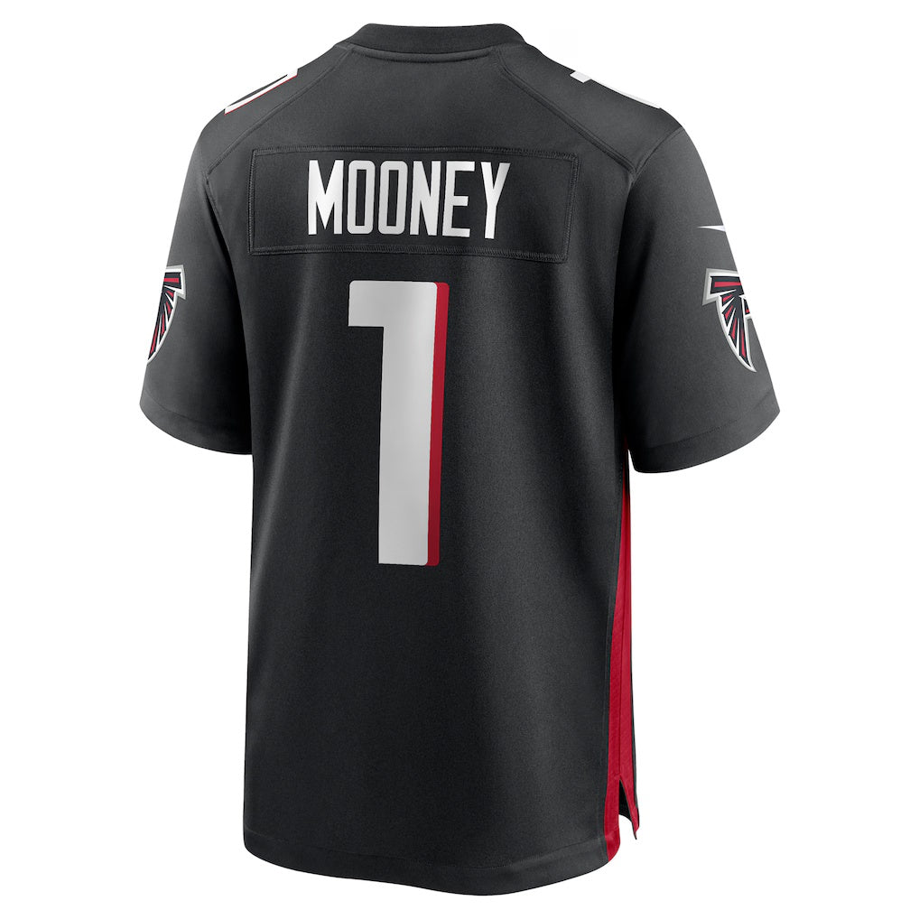 Rebec A.Falcons #1 Darnell Mooney Black Team Game Jersey