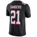 Rebec A.Falcons #21 Deion Sanders Player Black Limited Game Stitched Jerseys