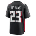 Rebec A.Falcons #23 DeMarcco Hellams Black Team Game Jersey