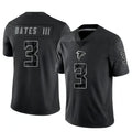 Rebec A.Falcons #3 Jessie Bates III Player Black RFLCTV Limited Stitched Jerseys