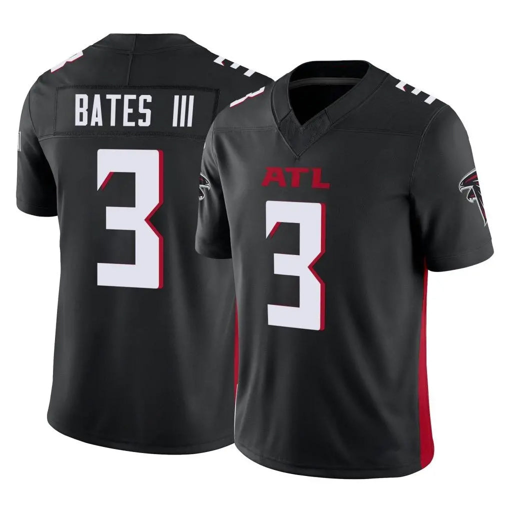 Rebec A.Falcons #3 Jessie Bates III Player Black Vapor F.U.S.E. Limited Home Game Stitched Jerseys