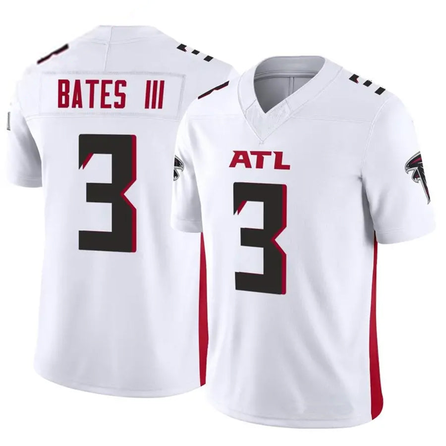 Rebec A.Falcons #3 Jessie Bates III Player White Vapor F.U.S.E. Limited Stitched Jerseys