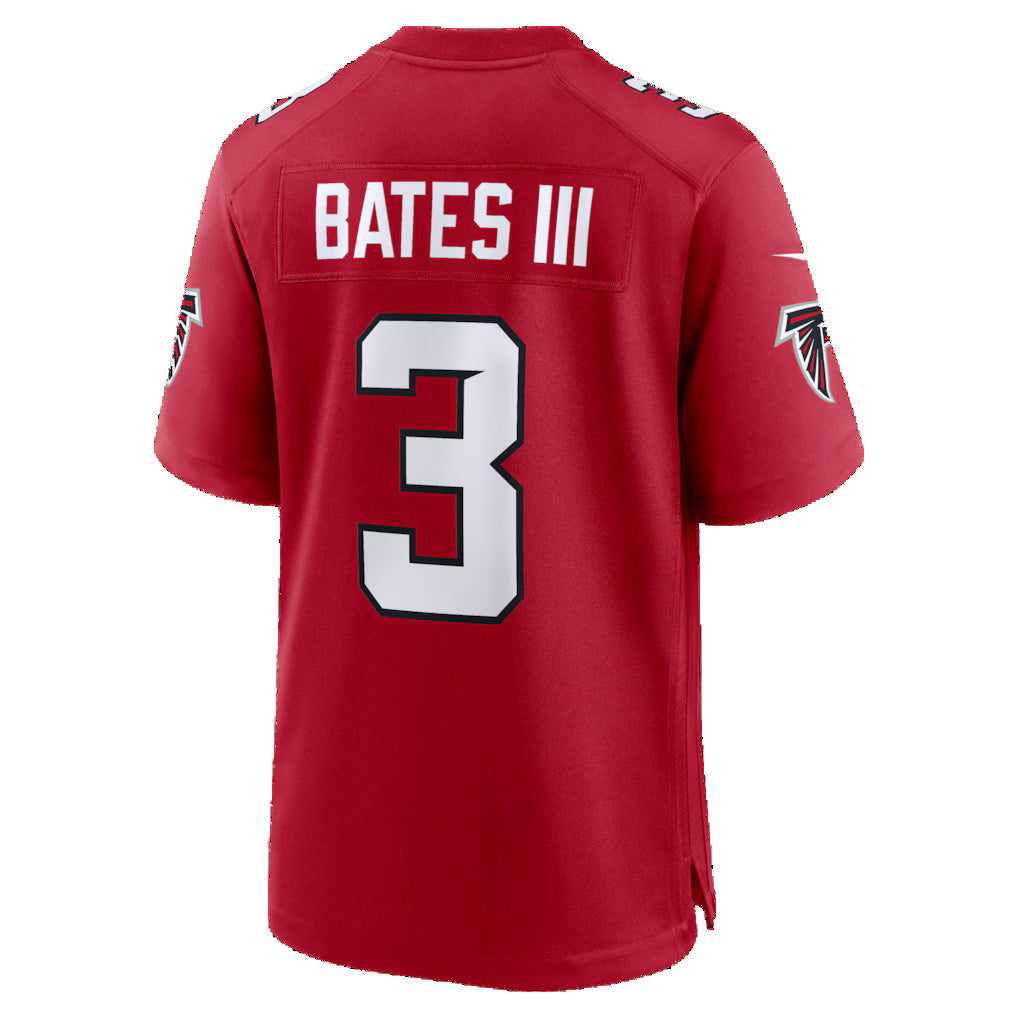 Rebec A.Falcons #3 Jessie Bates III Red Game Jersey