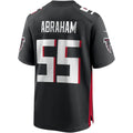 Rebec A.Falcons #55 John Abraham Black Game Retired Player Jersey
