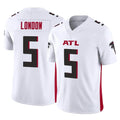 Rebec A.Falcons #5 Drake London Player White Vapor F.U.S.E. Limited Home Game Stitched Jerseys