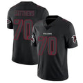 Rebec A.Falcons #70 Jake Matthews Player Black Limited Elite Game Stitched Jerseys