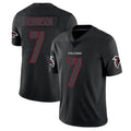 Rebec A.Falcons #7 Bijan Robinson Player Black Impact Limited Stitched Jerseys