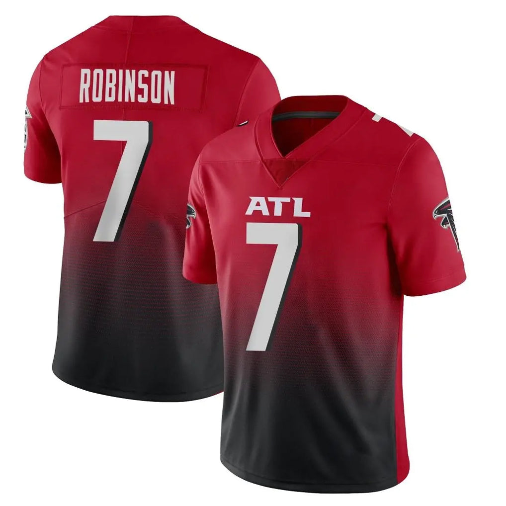 Rebec A.Falcons #7 Bijan Robinson Player Red Vapor Untouchable Limited Home Game Stitched Jerseys