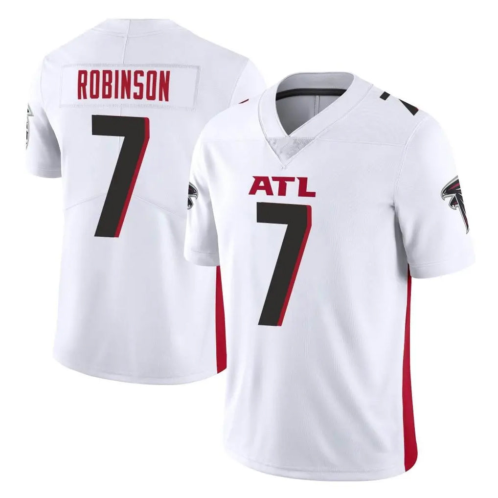 Rebec A.Falcons #7 Bijan Robinson Player White Vapor Untouchable Limited Home Game Stitched Jerseys