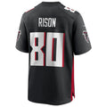 Rebec A.Falcons #80 Andre Rison Player Black Home Game Stitched Jerseys