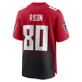 Rebec A.Falcons #80 Andre Rison Player Red Home Game Stitched Jerseys