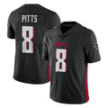 Rebec A.Falcons #8 Kyle Pitts Sr. Player Black Vapor Untouchable Limited Home Game Stitched Jerseys