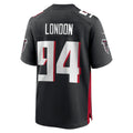 Rebec A.Falcons #94 LaCale London Black Team Game Jersey