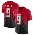 Rebec A.Falcons #9 Michael Penix Jr. Player Red Vapor Untouchable Limited Home Game Stitched Jerseys