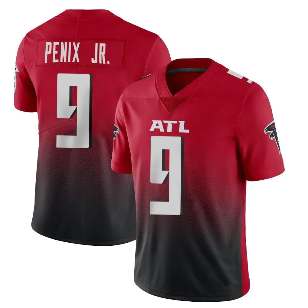 Rebec A.Falcons #9 Michael Penix Jr. Player Red Vapor Untouchable Limited Home Game Stitched Jerseys