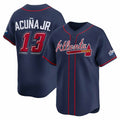 Rebec A.Braves #13 Ronald Acuna Jr. Navy 2025 Speedway Classic Alternate Limited Player Personalized Jersey