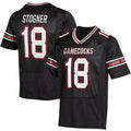 Rebec S.Carolina Gamecocks #18 Austin Stogner Under Armour NIL Replica Football Jersey Black Stitched American College Jerseys
