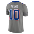 B.Bills #10 Khalil Shakir Gray Nickel City Vapor F.U.S.E. Stitched Limited Stitched Jerseys