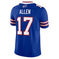 Rebec B.Bills #17 Josh Allen Player Royal Vapor F.U.S.E. Limited Stitched Jerseys