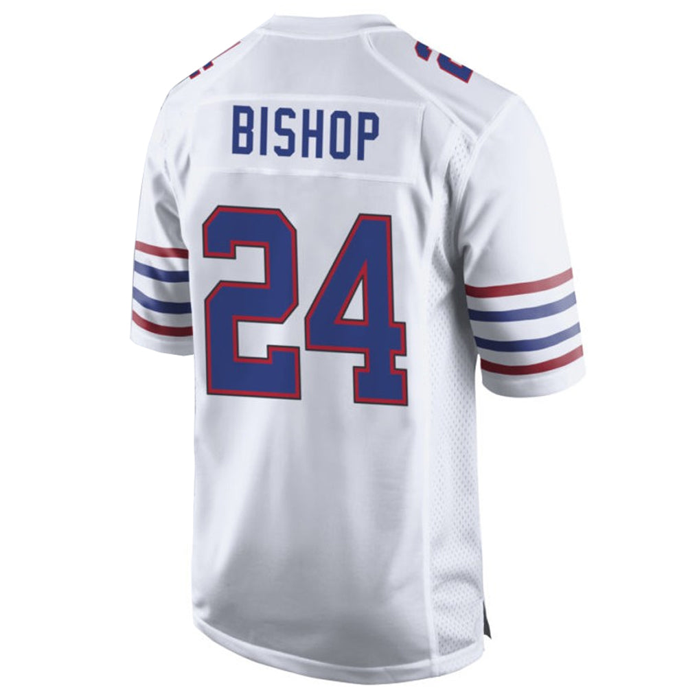 Rebec B.Bills #24 Cole Bishop Player White Alternate Limited Home Game Stitched Jerseys