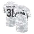 Rebec B.Bills #31 Maxwell Hairston Player Arctic Camo Salute to Service T-Shirt Hoodies Stitched Jerseys