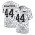 Rebec B.Bills #44 Joe Andreessen Player Arctic Camo Salute to Service Limited Stitched Jerseys